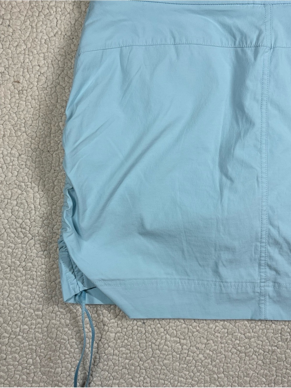 Columbia Women’s All Seasons Ruched Skort Size Medium Light Blue Omni-Shade - Picture 15 of 16